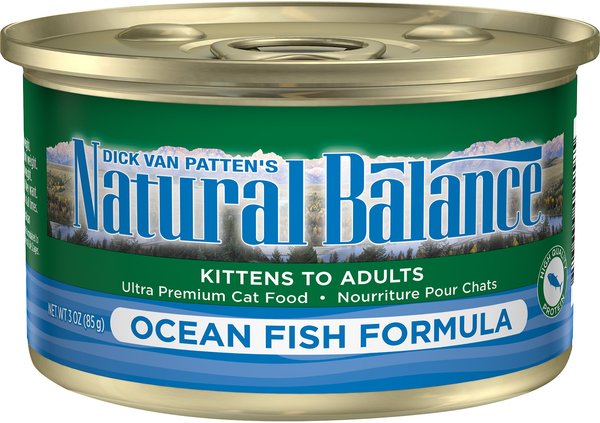 Natural Balance Ultra Premium Ocean Fish Formula Canned Cat Food