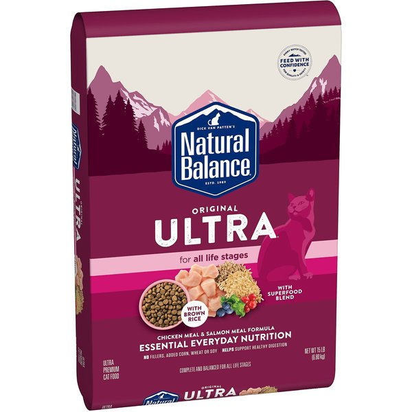 NATURAL BALANCE Fat Cats with Chicken Meal Salmon Meal Garbanzo