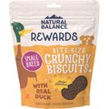 Natural Balance Rewards Crunchy Biscuits With Real Duck Small Breed Dog Treats, 8-oz bag