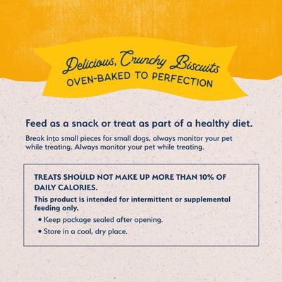 Show full view: Natural Balance Rewards Small Breed Duck Flavored Crunchy Biscuit Dog Treats, 8-oz bag slide 8 of 10