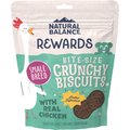 Natural Balance Rewards Crunchy Biscuits with Real Chicken Small Breed Dog Treats, 8-oz bag