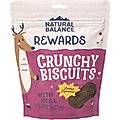 Natural Balance Rewards Crunchy Biscuits with Real Venison Dog Treats, 14-oz bag