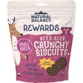 Natural Balance Rewards Crunchy Biscuits With Real Venison Small Breed Dog Treats, 8-oz bag