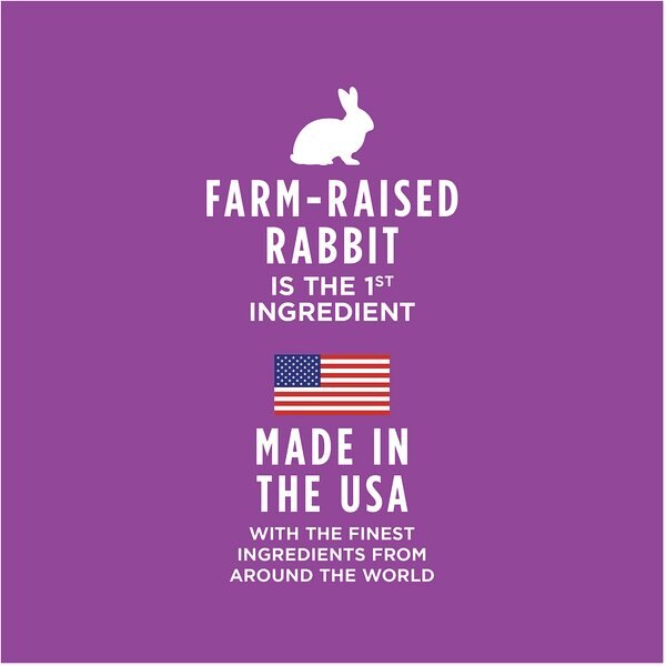 INSTINCT Original Real Rabbit Recipe Grain-Free Pate Wet Cat Food, 3-oz ...