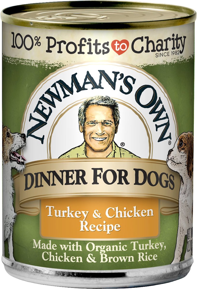Newman’s Own Wet Dog Food Turkey & Chicken