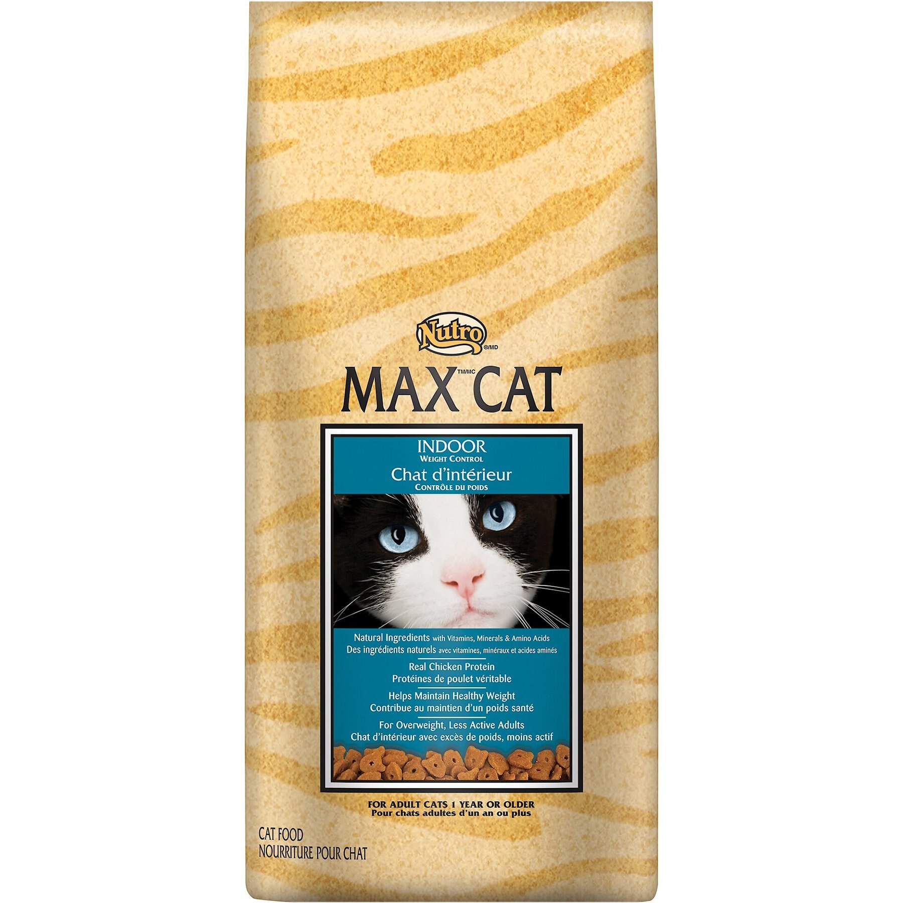 Discontinued NUTRO Max Indoor Weight Control Formula Dry Cat Food 16 lb bag Chewy