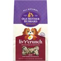 Old Mother Hubbard by Wellness Classic Liv'R'Crunch Natural Mini Oven-Baked Biscuits Dog Treats, 20-oz bag