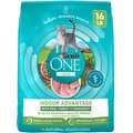 Purina ONE Indoor Advantage Adult Dry Cat Food, 16-lb bag