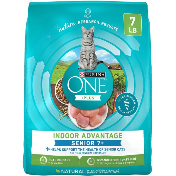 Purina Pro Plan Prime Plus Adult 7+ Chicken & Rice Formula Dry Cat Food 