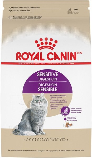 Royal Canin Feline Health Nutrition Sensitive Digestion Adult Dry Cat Food, 7-lb bag slide 1 of 7