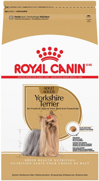 Royal Canin Breed Health Nutrition Yorkshire Terrier Adult Dry Dog Food, 10-lb bag slide 1 of 8