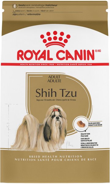 Royal Canin Breed Health Nutrition Shih Tzu Adult Dry Dog Food, 10-lb bag slide 1 of 9