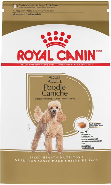 Royal Canin Breed Health Nutrition Poodle Adult Dry Dog Food, 10-lb bag slide 1 of 8