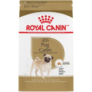 Royal Canin Breed Health Nutrition Pug Adult Dry Dog Food, 10-lb bag