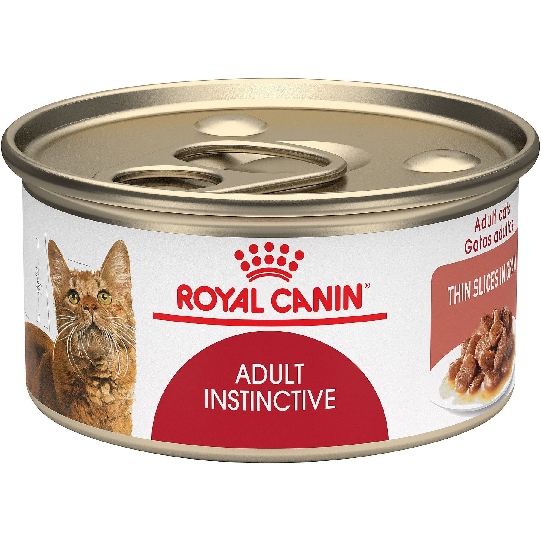 ROYAL CANIN Feline Health Nutrition Adult Instinctive Thin Slices in Gravy  Canned Cat Food, 3-oz, case of 24 - Chewy.com