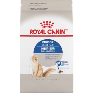 Royal Canin Feline Health Nutrition Indoor Long Hair Adult Dry Cat Food, 6-lb bag