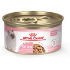 Royal Canin Feline Health Nutrition Kitten Thin Slices in Gravy Canned Cat Food, 3-oz can, case of 24