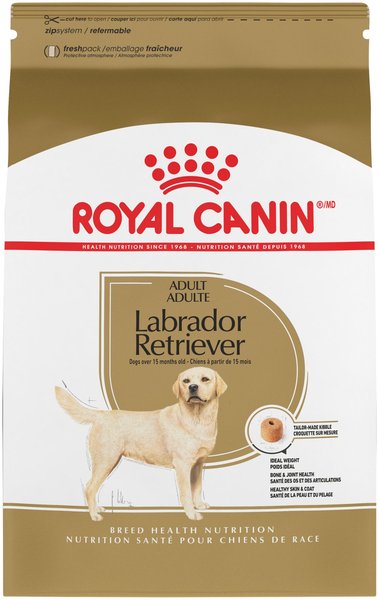 Royal Canin Breed Health Nutrition Labrador Retriever Adult Dry Dog Food, 30-lb bag slide 1 of 9