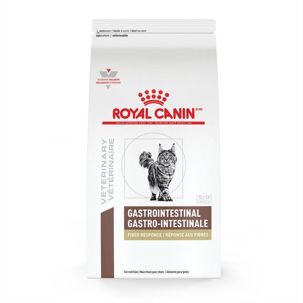 Royal Canin Veterinary Diet Adult Gastrointestinal Fiber Response Dry Cat Food, 8.8-lb bag slide 1 of 11