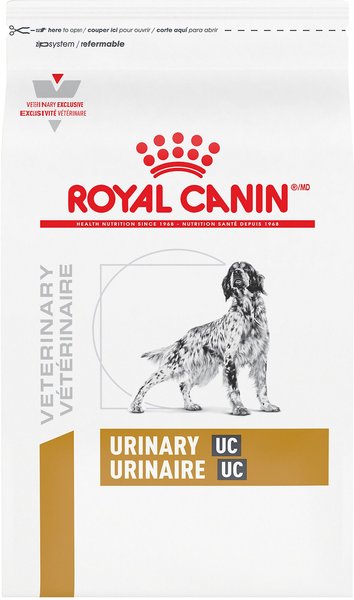 Royal Canin Veterinary Diet Adult Urinary UC Dry Dog Food, 18-lb bag slide 1 of 10