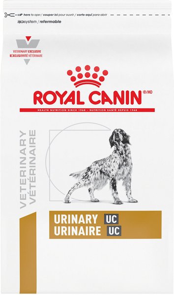 ROYAL CANIN VETERINARY DIET Adult Urinary UC Dry Dog Food 18 lb bag Chewy