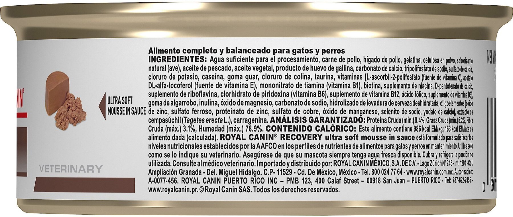 royal canin veterinary diet recovery rs