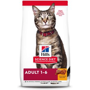 HILL S SCIENCE DIET Adult Chicken Recipe Dry Cat Food 4 lb bag