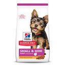 Hill's Science Diet Puppy Small & Mini Chicken Meal & Brown Rice Recipe Dry Dog Food, 4.5-lb bag