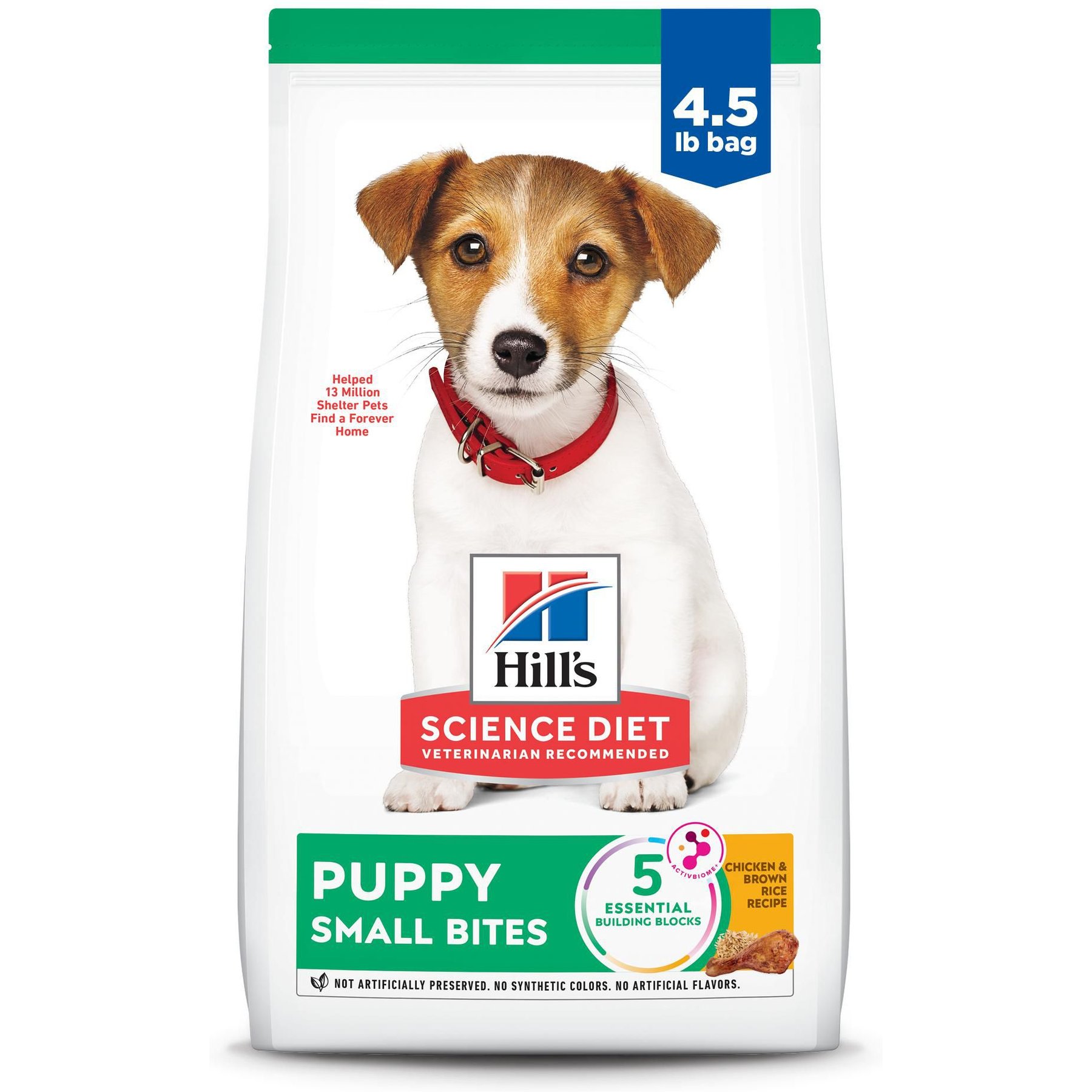 HILL S SCIENCE DIET Puppy Small Bites Chicken Brown Rice Recipe Dry Dog Food 12.5 lb bag Chewy