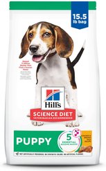Hill's Science Diet Puppy Chicken & Brown Rice Recipe Dry Dog Food, 15.5-lb bag