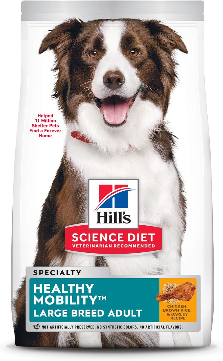 HILL'S SCIENCE DIET Adult Healthy Mobility Large Breed Chicken Meal ...