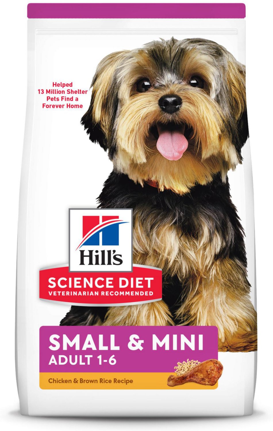 Hill's Science Diet Small Paws Chicken Meal & Rice Recipe