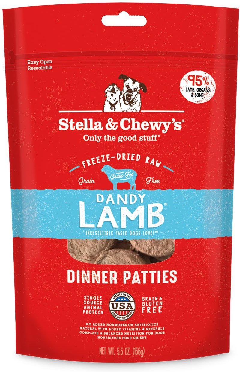 stella and chewy dog food lamb