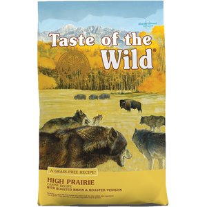 Taste of the Wild High Prairie Grain-Free Dry Dog Food, 5-lb bag