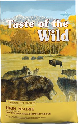 TASTE OF THE WILD High Prairie Grain Free Dry Dog Food 28 lb bag