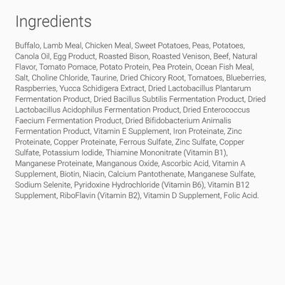 Show full view: Taste of the Wild High Prairie Grain-Free Dry Dog Food, 30-lb bag slide 8 of 11