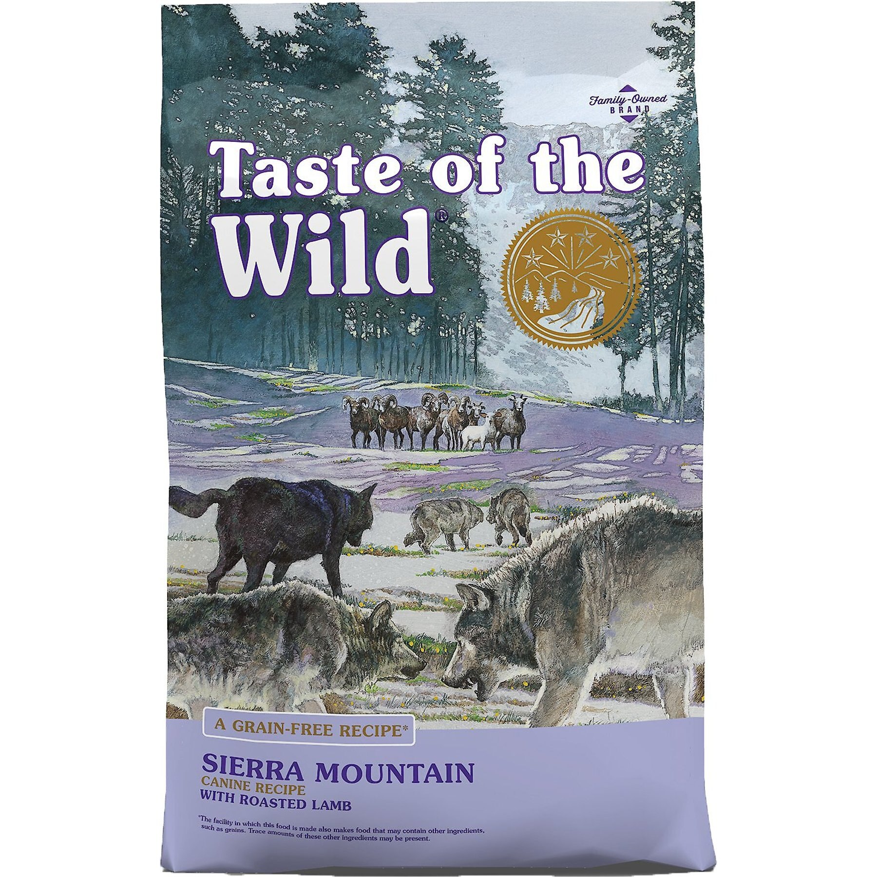 Taste of the wild sierra mountain canned sale