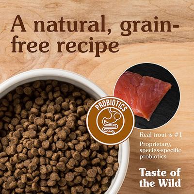 Show full view: Taste of the Wild Canyon River Grain-Free Dry Cat Food, 15-lb bag slide 4 of 9