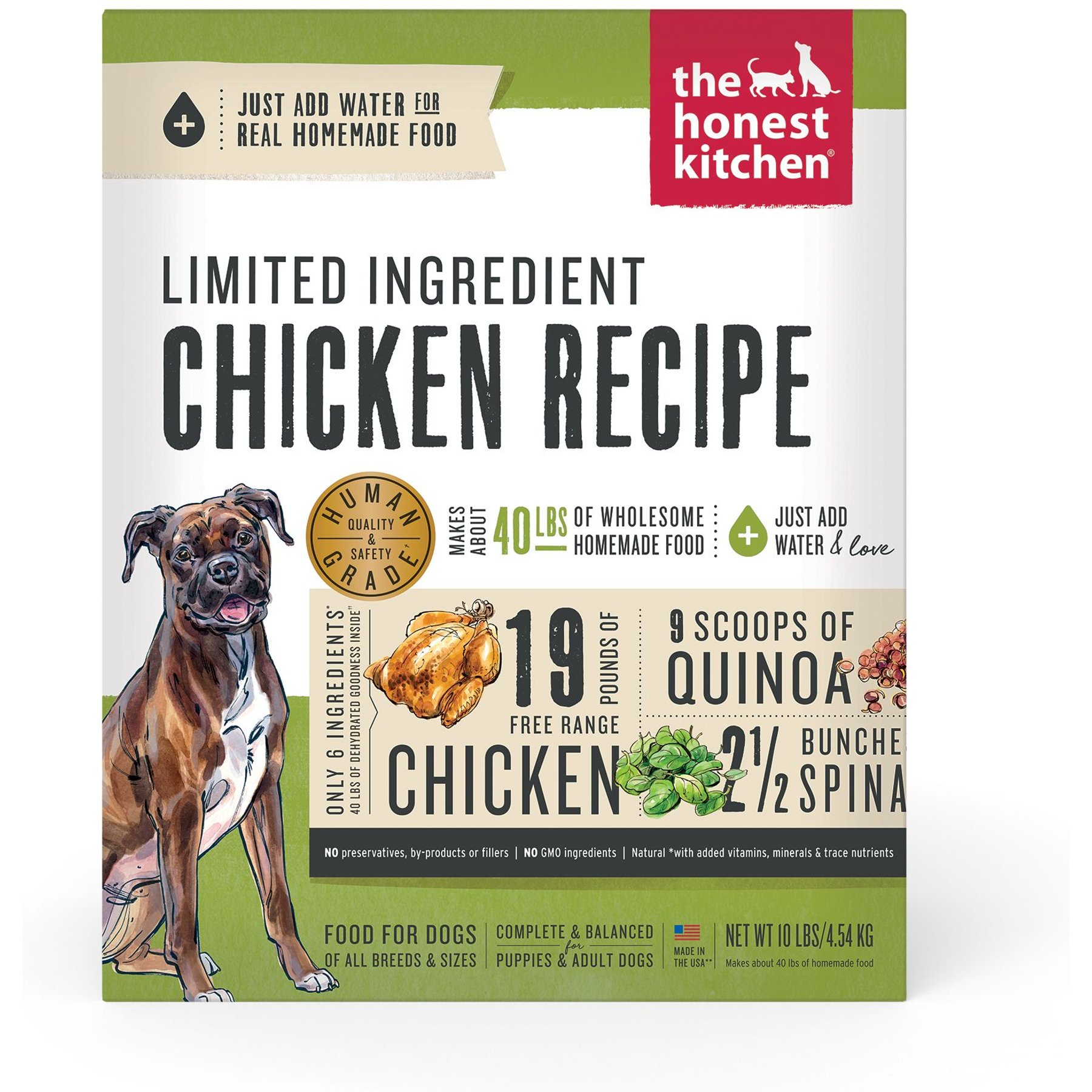 Limited ingredient dog food no sale chicken