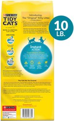 Tidy Cats Instant Action Unscented Non-Clumping Clay Cat Litter, 10-lb bag slide 2 of 8