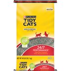 Tidy Cats 24/7 Performance Scented Non-Clumping Clay Cat Litter, 40-lb bag