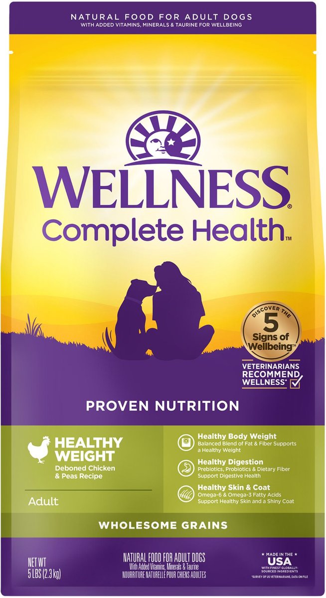 Wellness Complete Health Healthy Weight Deboned Chicken & Peas Recipe Dry Dog Food