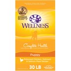 Wellness Complete Health Puppy Deboned Chicken, Oatmeal & Salmon Meal Recipe Dry Dog Food, 30-lb bag