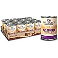 Wellness Ninety-Five Percent Chicken Grain-Free Natural Canned Dog Food, 13.2-oz, case of 12