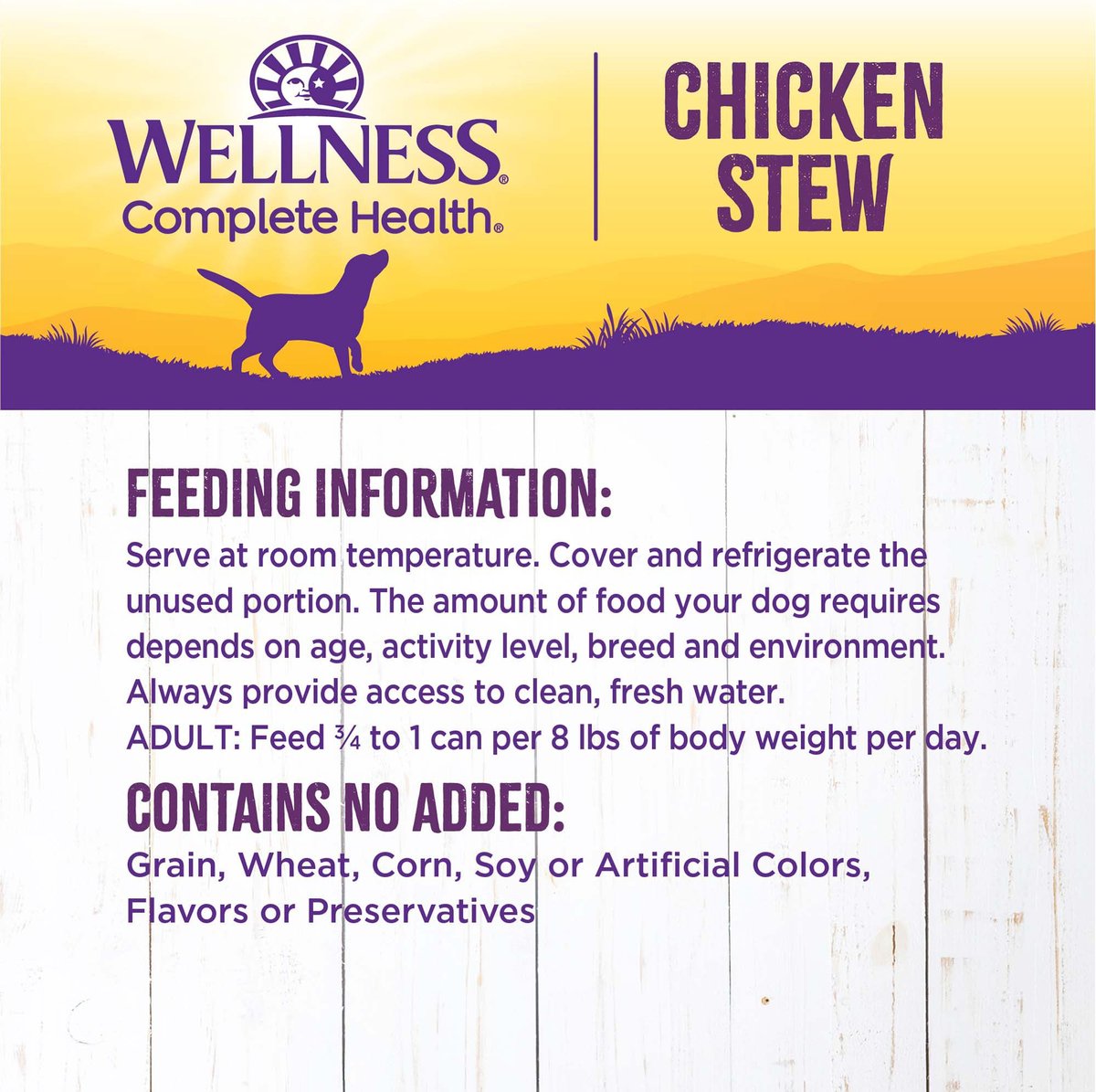 Dogswell LiveFree Chicken Stew Grain-Free Senior Canned Dog Food
