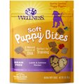 Wellness Soft Puppy Bites Lamb & Salmon Recipe Grain-Free Natural Dog Treats, 3-oz pouch