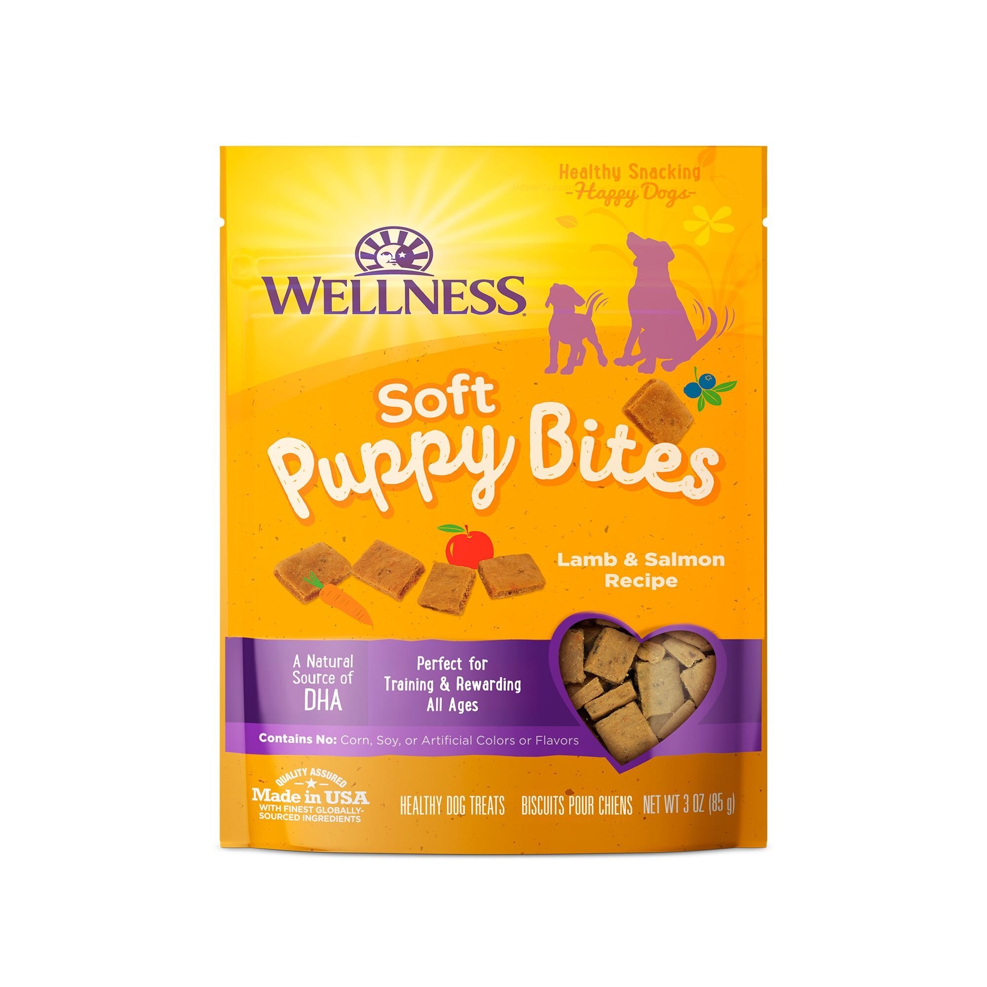 WELLNESS Soft Puppy Bites Lamb & Salmon GrainFree Dog Treats Customer