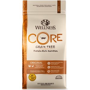 Wellness CORE Grain-Free Original Formula Natural Dry Cat Food, 2-lb bag