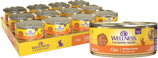 WELLNESS Complete Health Pate Chicken Entree Grain Free Natural