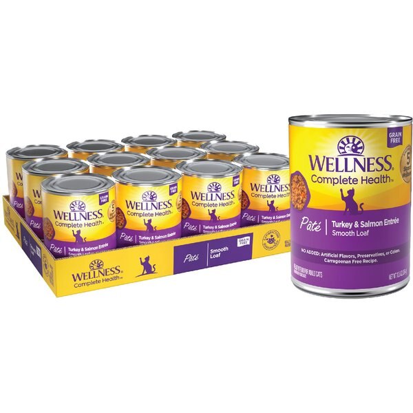 WELLNESS Complete Health Turkey Formula GrainFree Natural Canned Cat